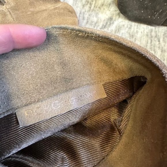 BCBG Generation Size 6.5 tan suede high boots - Picture 7 of 7